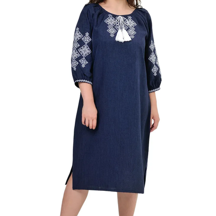 Women's  Ukrainian Embroidered Dress