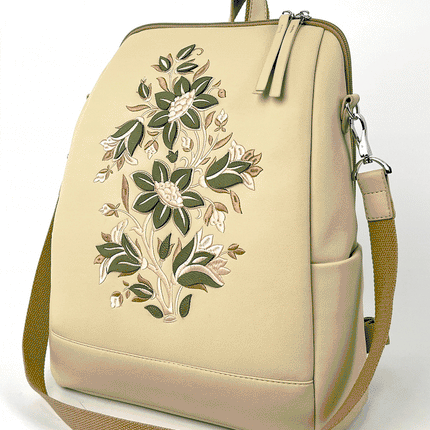 Women's backpack with a laptop compartment