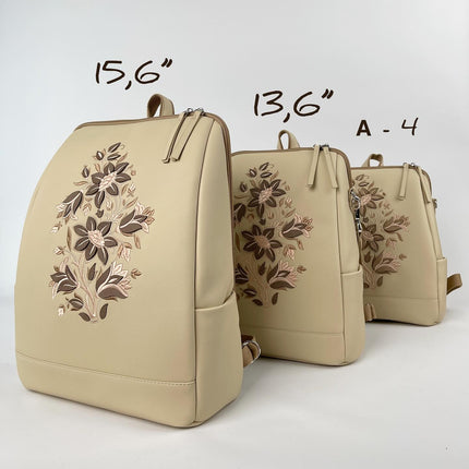 Women's backpack with a laptop compartment