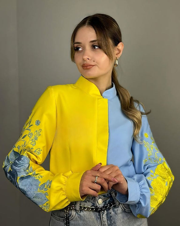 Women's blouse in Ukrainian style