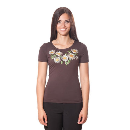 Women's embroidered t-shirt