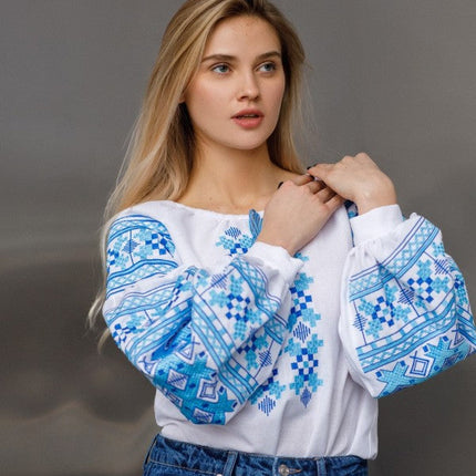 Women embroidered blouse