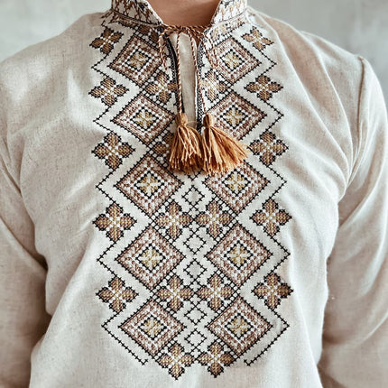 Traditional Ukrainian Shirt for Men