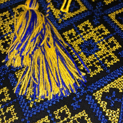 Mens t-shirt with Ukrainian embroidery ornament