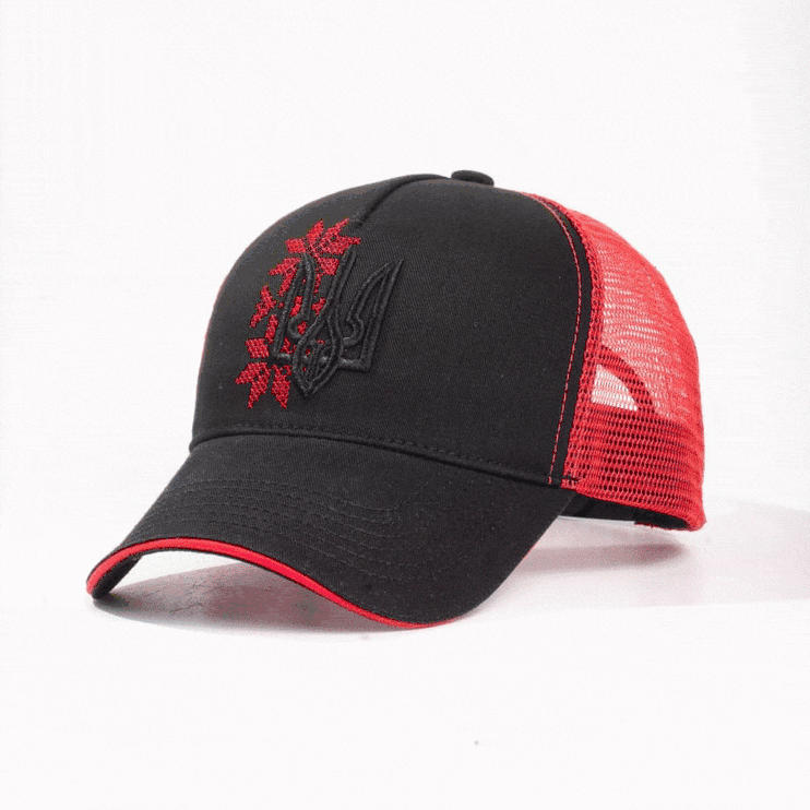 Trucker cap in Ukrainian style