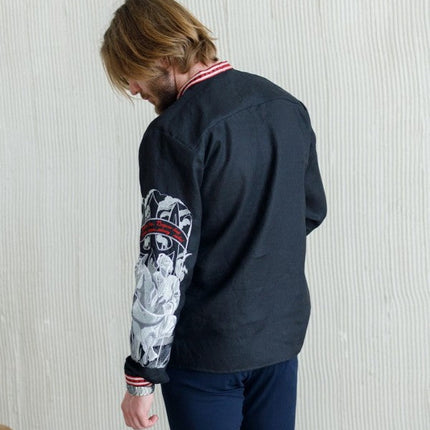 Men's embroidered shirt cossack