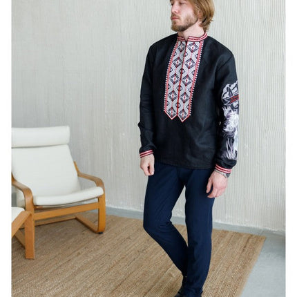 Men's embroidered shirt cossack