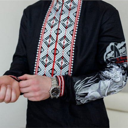 Men's embroidered shirt cossack