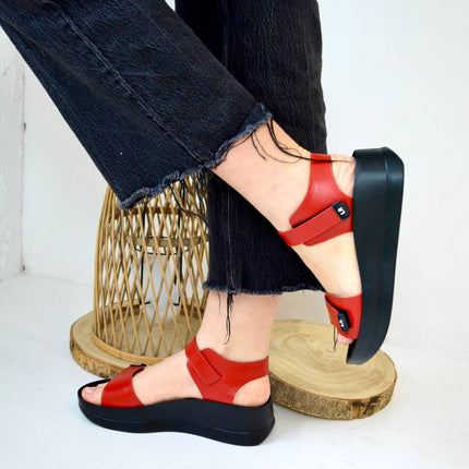 Sandals for Women Leather