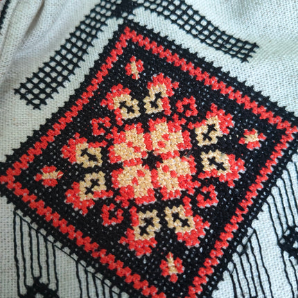 Women's Ukrainian Embroidered Linen Blouse Vyshyvanka