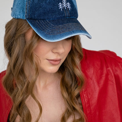 Denim cap