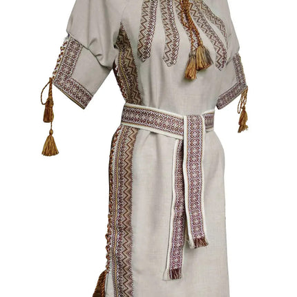 ukrainian embroidered dress