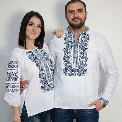 Women's blouse with embroidery
